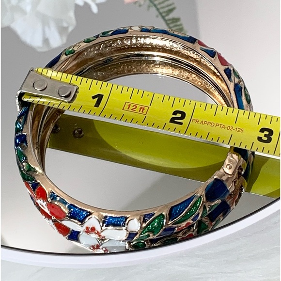 Jiu Long Xing Ceramic Bangle Bracelets NWOT - Picture 6 of 6